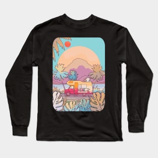 Camper van travels Long Sleeve T-Shirt